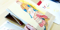 「点描画に挑戦!」