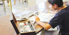 5・6年生は油絵コースも