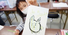 児童画クラス「元気の出る絵手紙」<br>(ジャーン!)