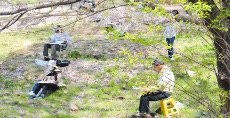 一般クラス「近つ飛鳥風土記の丘の桜」<br>桜満開!絶好のスケッチ日和でした!