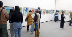 アトリエ展2023会場風景