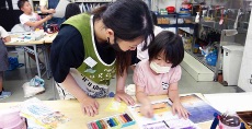 児童画クラス「クレーのように描こう」