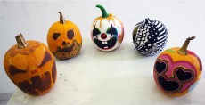 ハロウィーンイベント「カボチャペインティング」